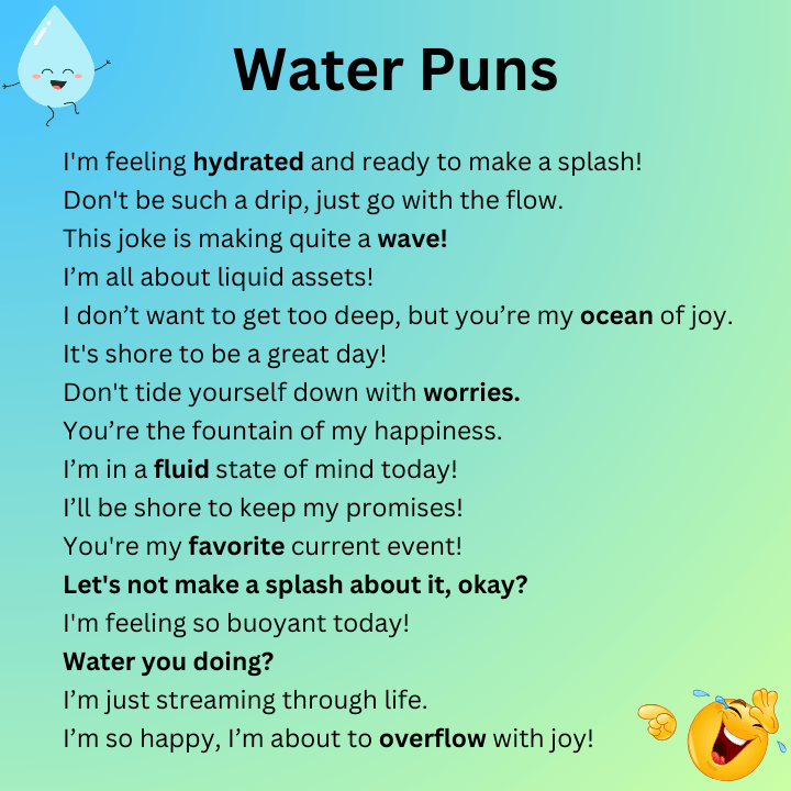 Water Puns