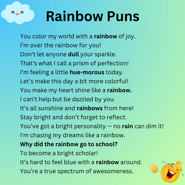 Rainbow Puns