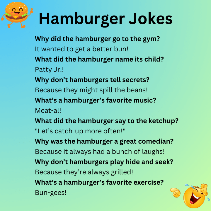 Funny Hamburger Jokes