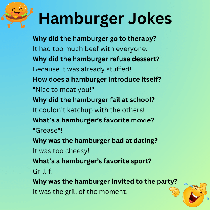 Funny Hamburger Jokes