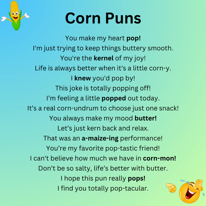 Corn Puns