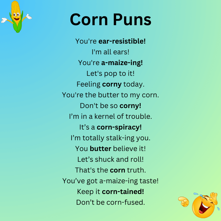 Corn Puns Short