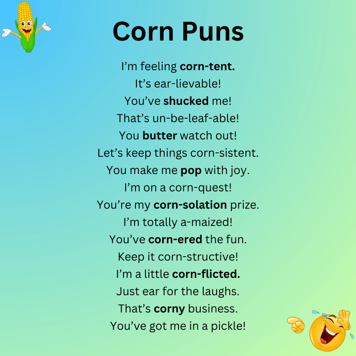 Corn Puns Short