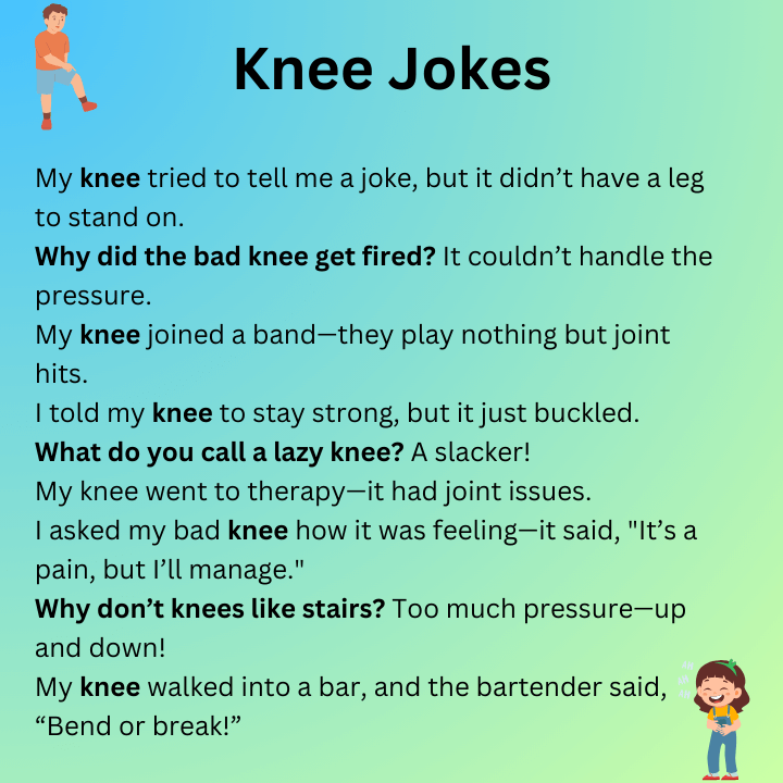 Bad Knee Jokes