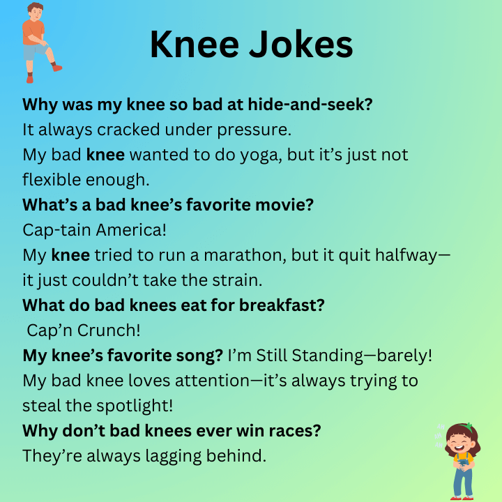 Bad Knee Jokes 