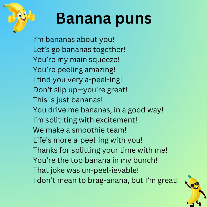 Banana puns 