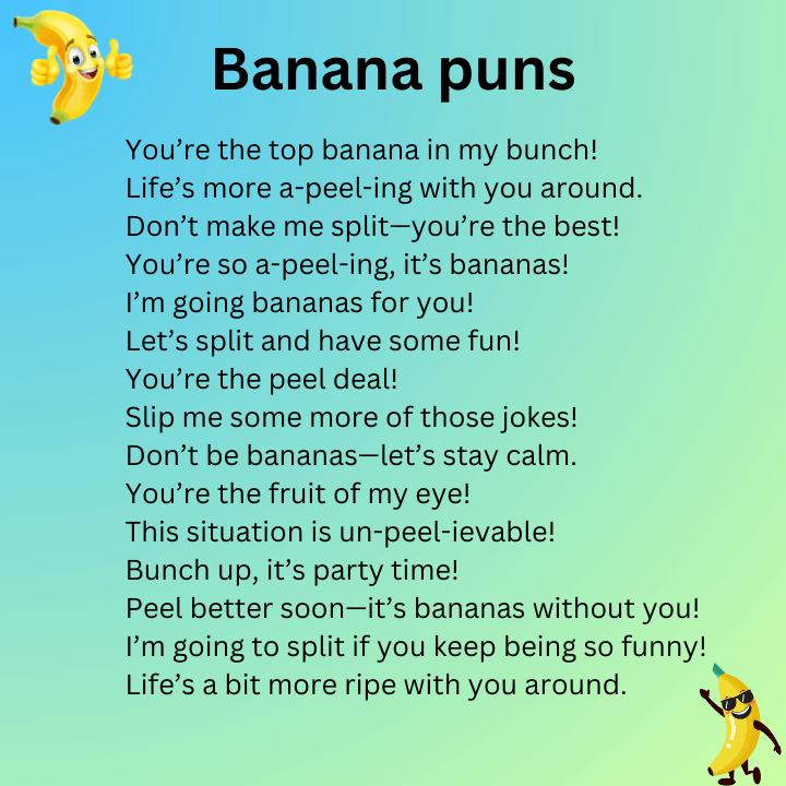 Banana puns 3