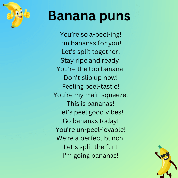 Banana puns 