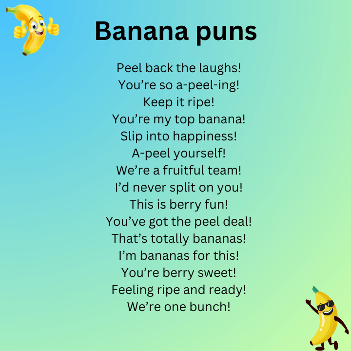 Banana puns 