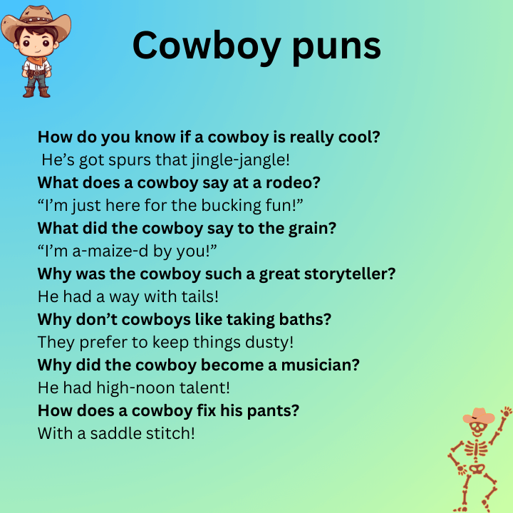 Cowboy Puns