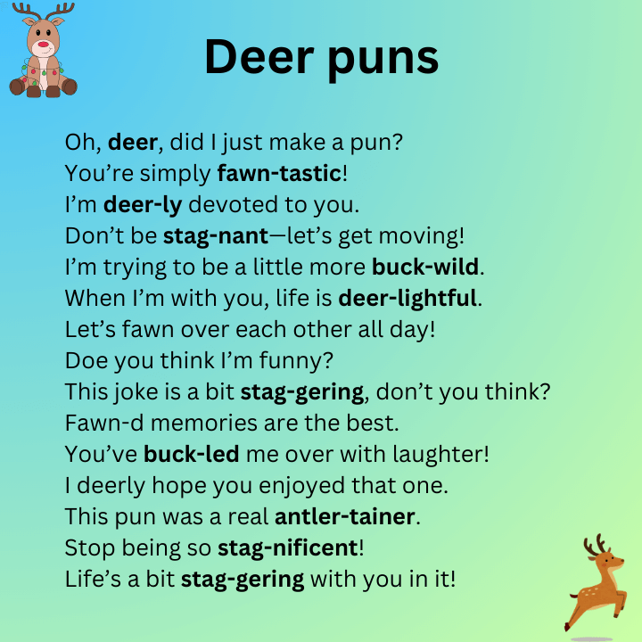 Deer Puns 