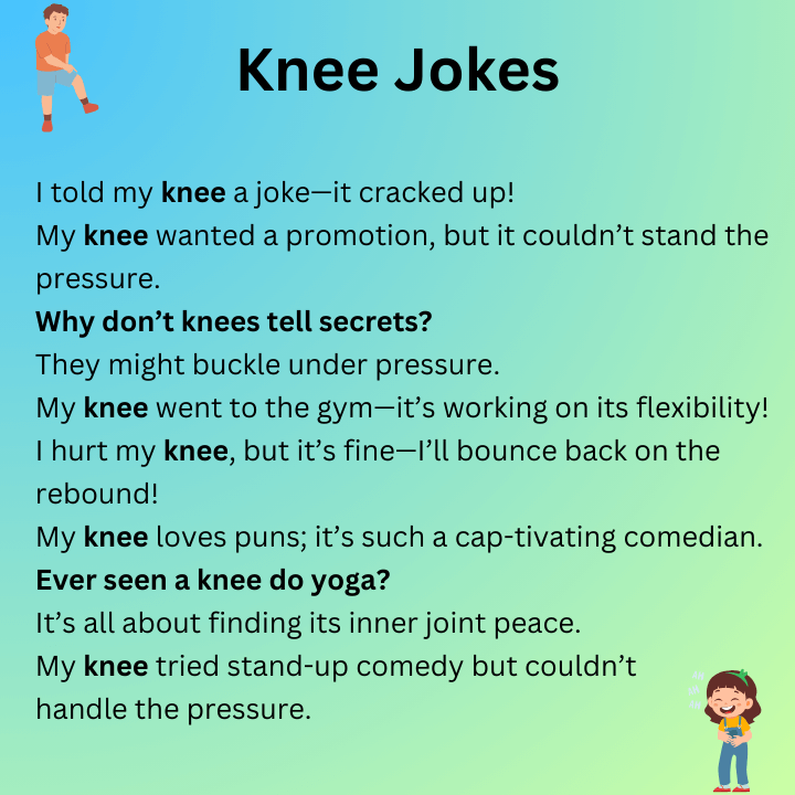 Knee Jokes One Liners