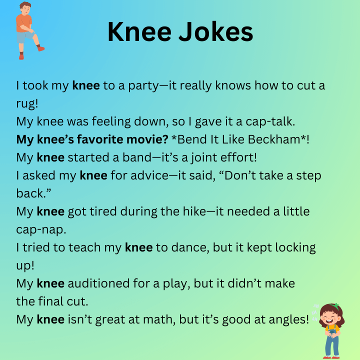 Knee Jokes One Liners