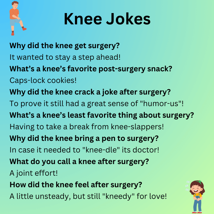 Knee Jokes Surgery 