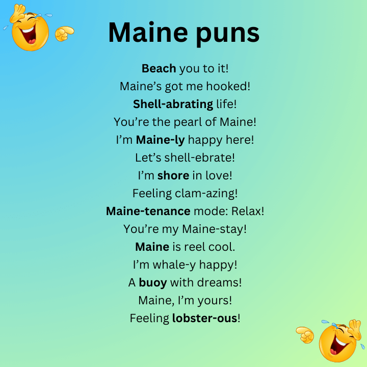 Short maine puns