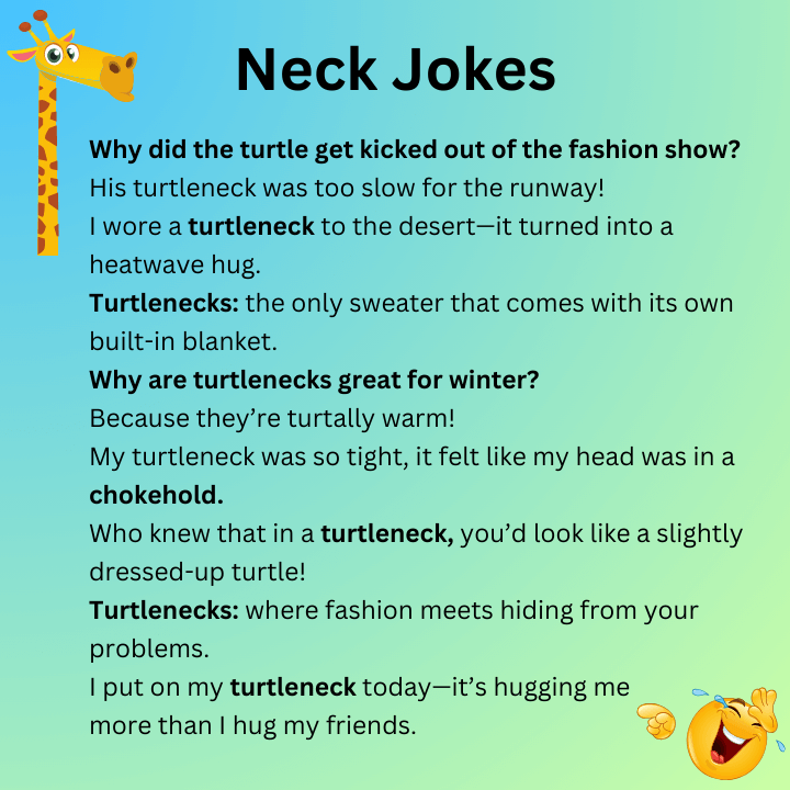 Turtle Neck Jokes