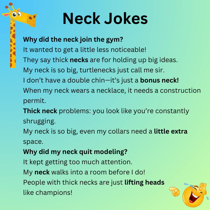 Fat Neck Jokes