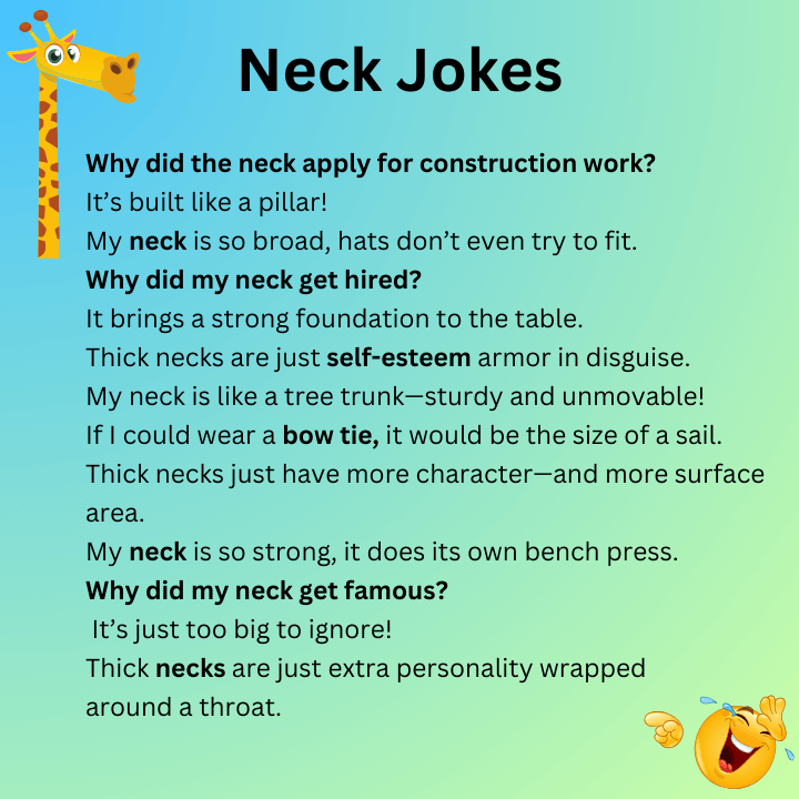 Fat Neck Jokes