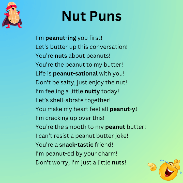 Peanut puns