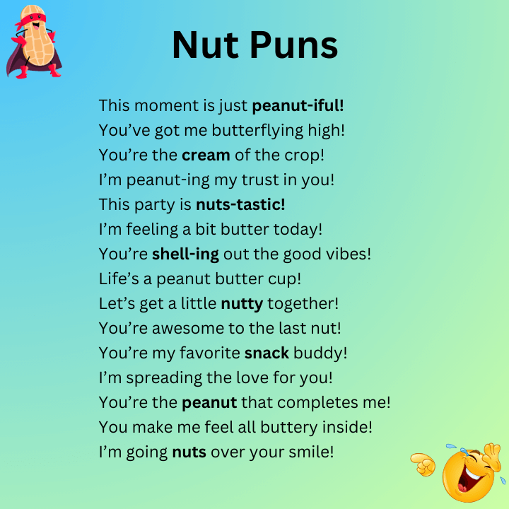 Peanut puns