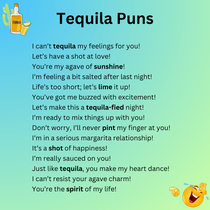 Tequila Puns