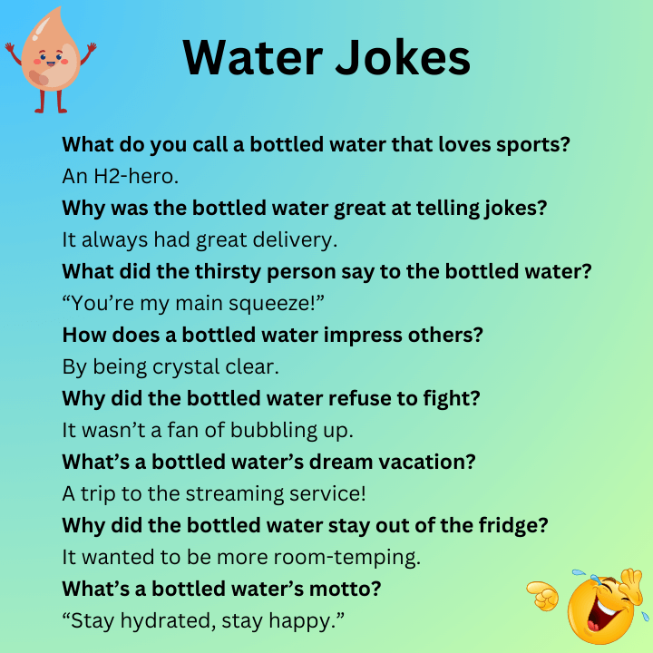 Bottled Water Jokes