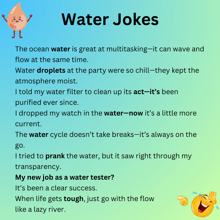 Water Jokes One Liners