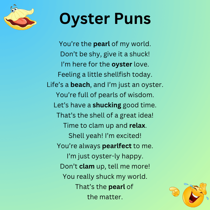 Oyster Puns
