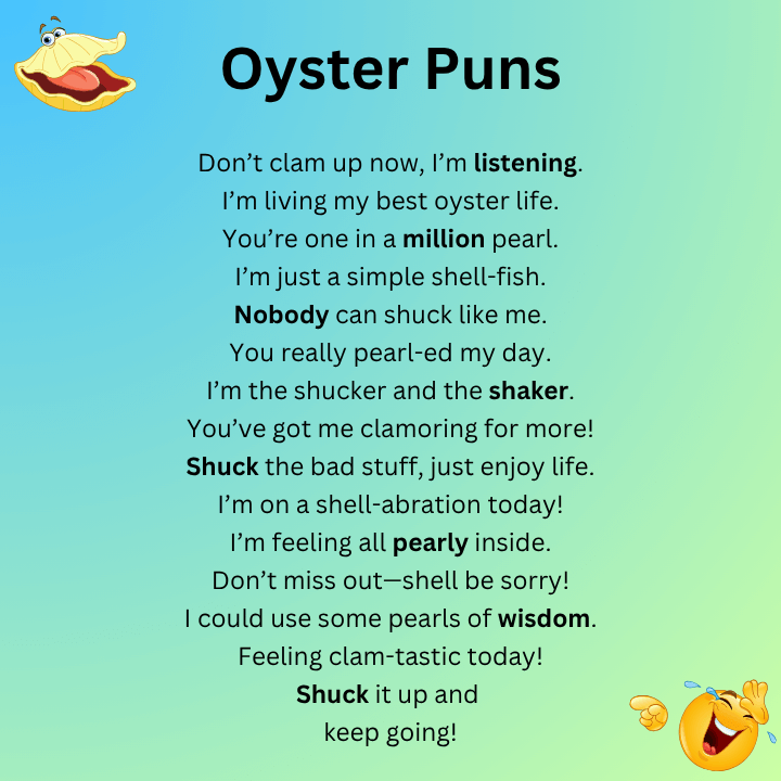 Oyster Puns