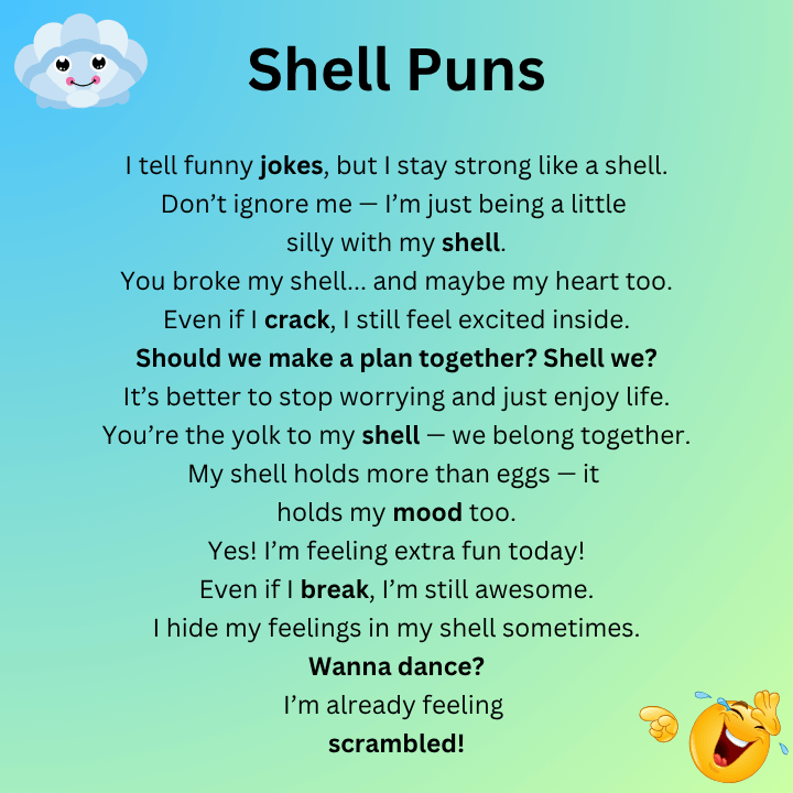 Egg Shell Puns