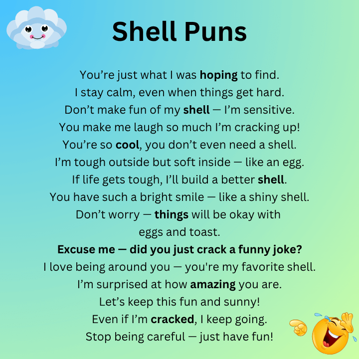 Egg Shell Puns