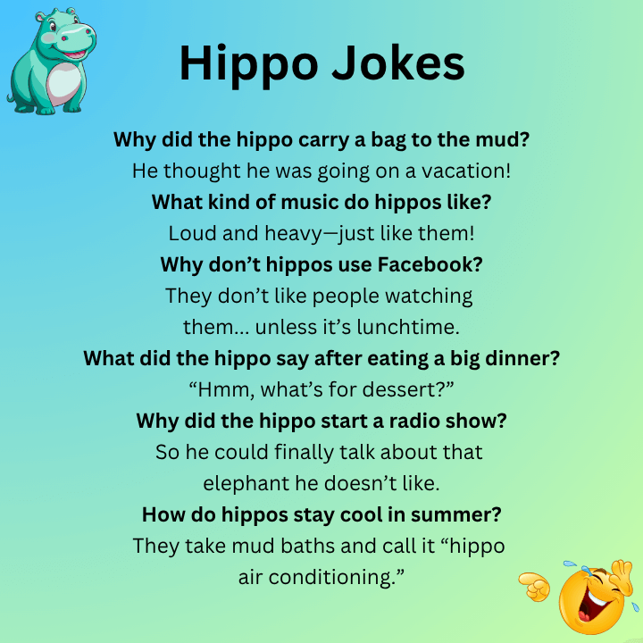 Funny Hippo Jokes