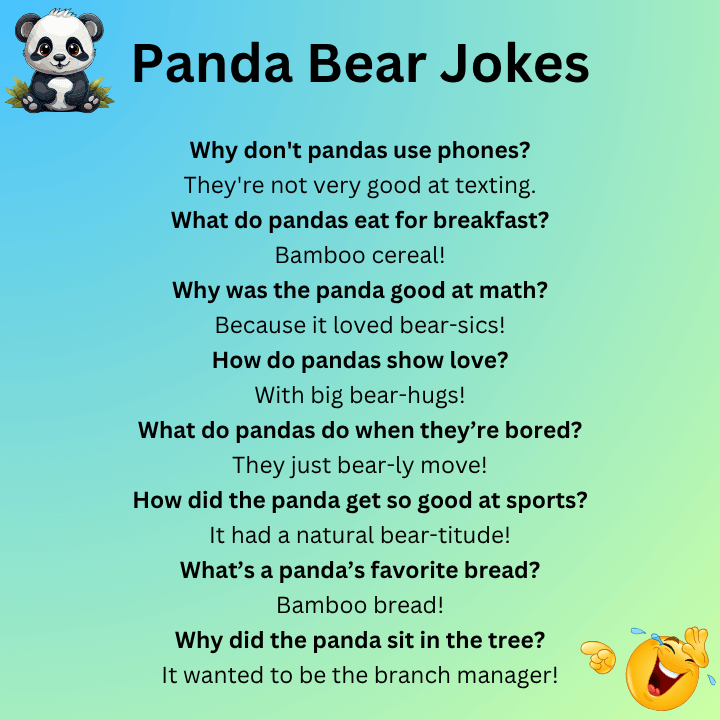 Funny Panda Bear Jokes