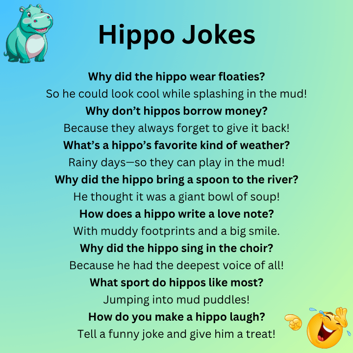Hippo Jokes And Riddles