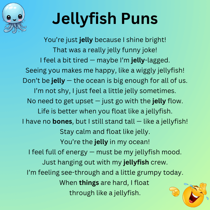 Jellyfish Puns