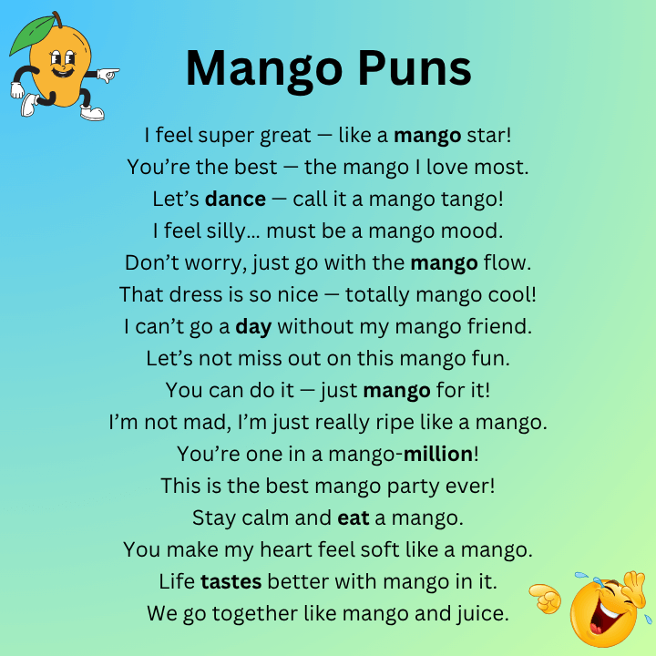 Mango Puns
