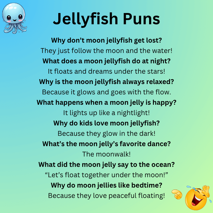 Moon Jellyfish Jokes
