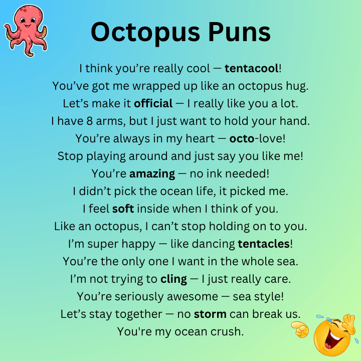 Octopus Puns