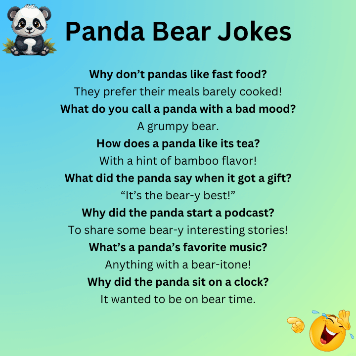 Panda Bear Jokes