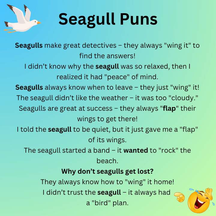 Seagull Puns