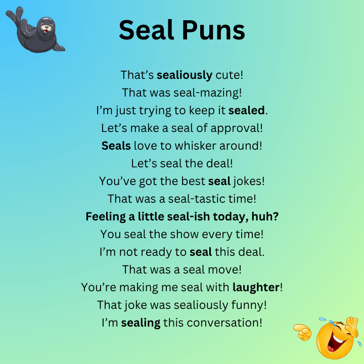 Seal Puns