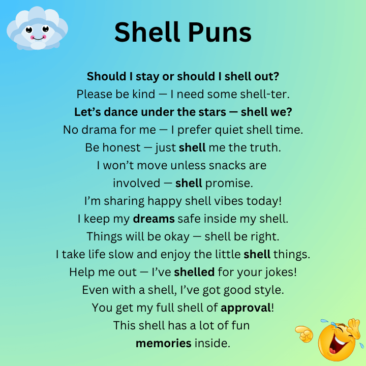 Shell Puns